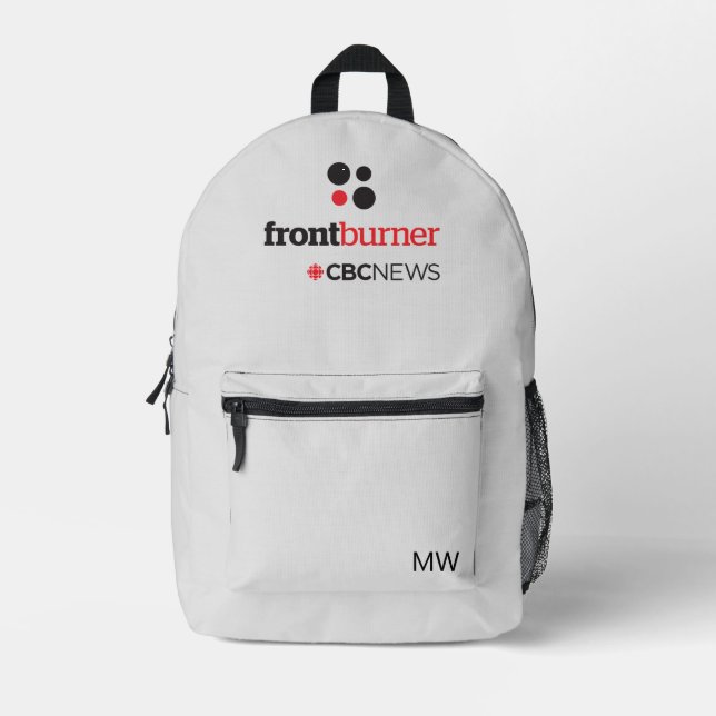 Sac À Dos Imprimé Affiche de la CBC Front Burner (Recto)