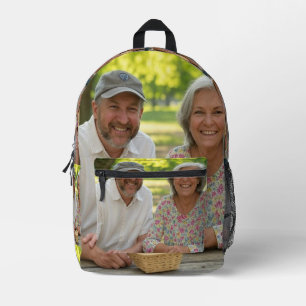 Sac À Dos Imprimé Ajouter une Personnaliser photo retraitée