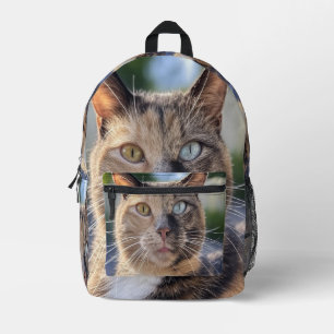Sac À Dos Imprimé Ajouter une photo de chat Personnaliser