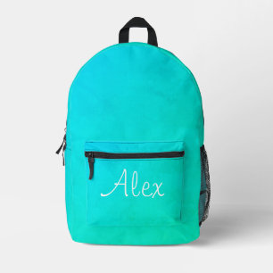 Sac À Dos Imprimé Allant Aqua