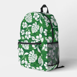 SAC À DOS IMPRIMÉ ALOHA VENDREDI MOTIF EN VERT