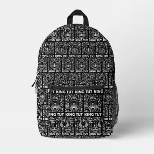 Sac À Dos Imprimé Alphabet hiéroglyphique du pharaon roi Toutankhamo
