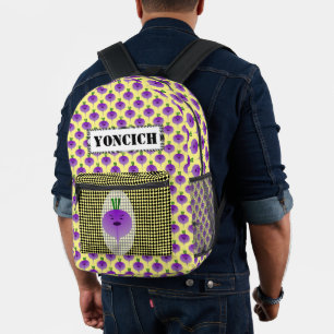 Sac À Dos Imprimé Angry Turnip par Kenneth Yoncich