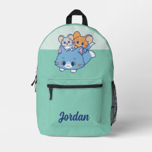 Sac À Dos Imprimé Anime Tom, Jerry et Tuffy
