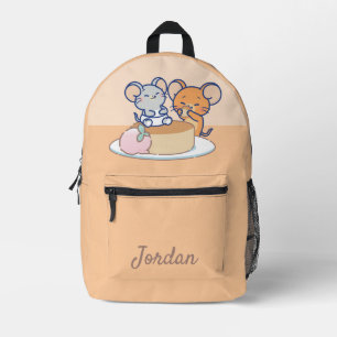 Sac À Dos Imprimé Anime Tuffy et Jerry Cheesecake
