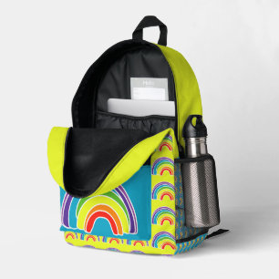 Sac À Dos Imprimé Arcs en ciel sur un puits fabriqué