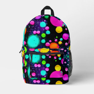 Sac À Dos Imprimé art abstrait brillant