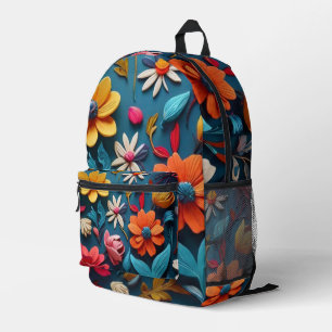 Sac À Dos Imprimé Art botanique