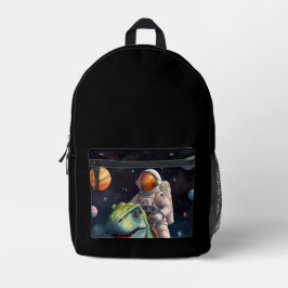 Sac À Dos Imprimé Astronaut on Dino in Space 