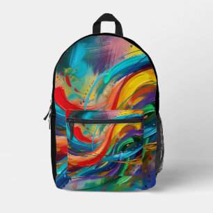Sac À Dos Imprimé Avec Créativité Dans Chaque Déta