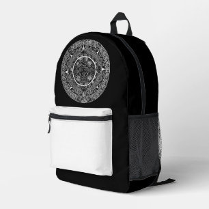 Sac À Dos Imprimé Aztec mexicain Soleil Pierre Maya Calendrier 3