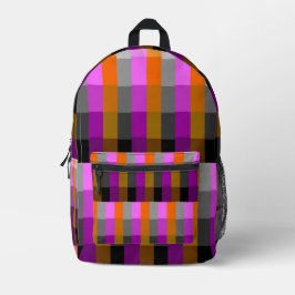 Sac À Dos Imprimé Backpack - Stripe Tri-Gradient Edge