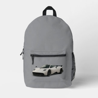 Sac À Dos Imprimé Backpack with pagani design