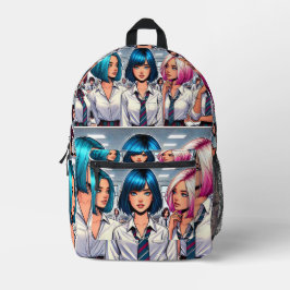 Sac À Dos Imprimé Bande dessinée 1