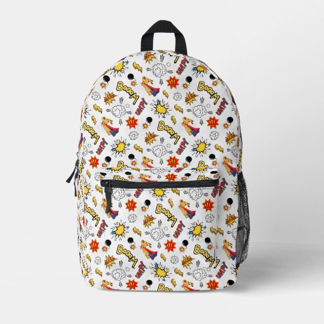 Sac À Dos Imprimé Bande dessinée design inspiré (Recto)