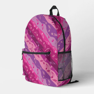 Sac À Dos Imprimé Bandes de notes de musique