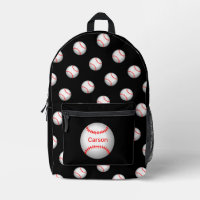 Baseball personnalisé avec points rouges