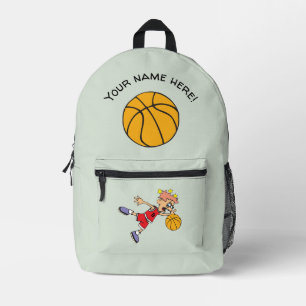 Sac À Dos Imprimé Basket-ball
