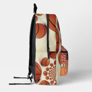 Sac À Dos Imprimé Basket-ball Kaleidoscope Jeu des Champions