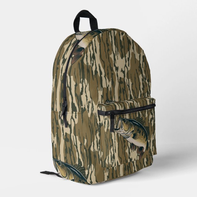 Sac À Dos Imprimé Basse à grande bouche Bottomland Basse Camion Homm (Coin arrière gauche)