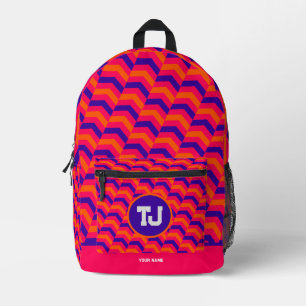 Sac À Dos Imprimé Beau Retro Boy Basketball
