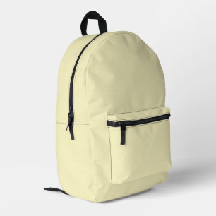 Sac À Dos Imprimé Beurre jaune uni