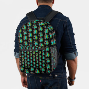 Sac À Dos Imprimé Bigfoot rencontre un Alien