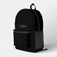 Black | Logo et texte professionnels personnalisés