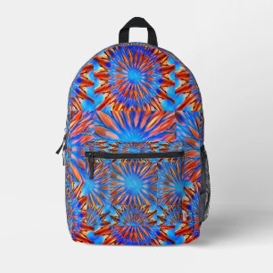 Sac À Dos Imprimé Bleu