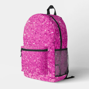 Sac À Dos Imprimé Bling Parties scintillant rose