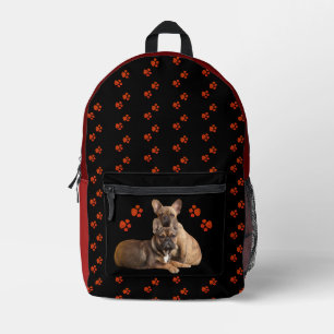 Sac À Dos Imprimé Bouledogue français deux amis French Bulldog