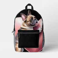 Bouledogue français Saint-Valentin french Bulldog