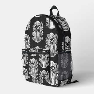Sac À Dos Imprimé Cactus Choqué