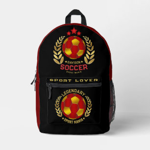 Sac À Dos Imprimé cadeaux de football pour adolescents