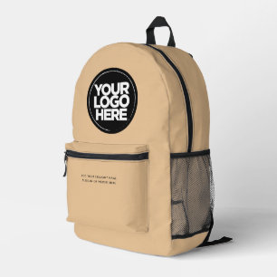 Sac À Dos Imprimé Camel   Logo et texte personnalisés