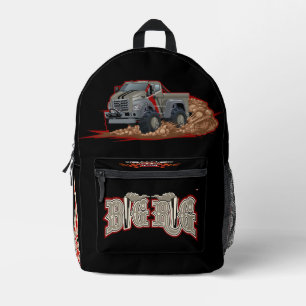 Sac À Dos Imprimé Camion de dessin animé