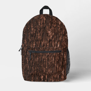 Sac À Dos Imprimé Camo en écorce de bois