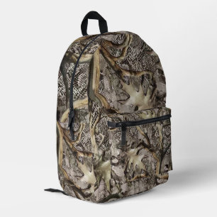 Sac À Dos Imprimé Camo feuilles sèches pour chasseurs