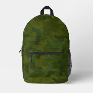 Sac À Dos Imprimé Camouflage Militaire Classique