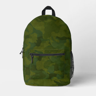 Sac À Dos Imprimé Camouflage Militaire Classique