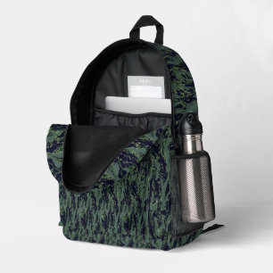 Sac À Dos Imprimé Camouflage Militaire Forêt Rayure de Tigre