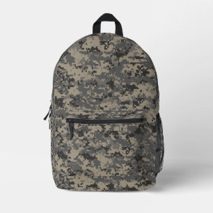 Sac À Dos Imprimé Camouflage numérique armée pixel photo imprimé