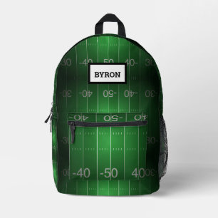 Sac À Dos Imprimé Champ de football personnalisé