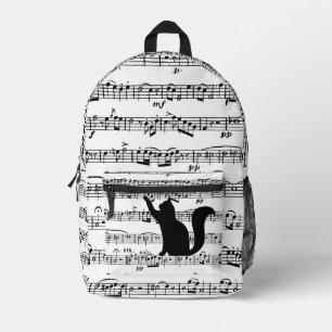 Sac À Dos Imprimé Chat en peluche