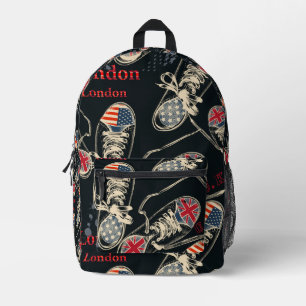 Sac À Dos Imprimé Chaussures de sport motif mode 