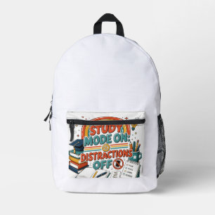 Sac À Dos Imprimé Chemise graphique de rentrée scolaire, cadeau d'ét