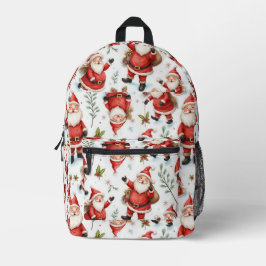 Sac À Dos Imprimé Chêne du Père Noël 1