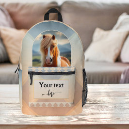 Sac À Dos Imprimé Cheval Lover Art Moderne