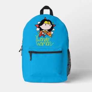 Sac À Dos Imprimé Chibi Wonder Woman Voler Avec Lasso