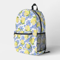Citron Motif Aimer Blanc